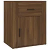 The Living Store Nachttisch Braun Eichen-Optik 50x36x60 cm Produktbild-Vorschau 2