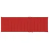 vidaXL Coussin pour bain de soleil rouge 200x70x3 cm tissu Voir les images du produit 10
