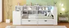 Sweiko 90x200 L-förmiges Holz-Plattformbett mit Produktbild-Vorschau 14