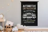 MuchoWow® Wandteppich Wandbehang Mancave - Auto - Vintage - Produktbild-Vorschau 4