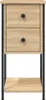 vidaXL Noční stolky 2 ks Sonoma dub 32x42x70 cm výrobek z Náhled obrázku produktu 7