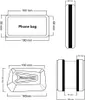 Forever Support de téléphone portable pour vélo Snake Track Voir les images du produit 10