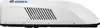A white RV air conditioner unit with black accents and ventilation grilles, with the GREE logo visible. Produktbild-Vorschau
