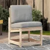 Gartenstuhl 50,5x55x77 cm Massivholz Kiefer Produktbild-Vorschau 2