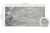 Robuste PVC-Designfliese in marmor-grau mit der Abmessung 30,48 x 60,96 cm Produktbild-Vorschau