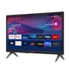 A television screen displaying a smart TV interface with various app icons. Produktbild-Vorschau