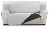 2-Sitzer-Bankbezug XL, gewatteert, umkehrbar, Grau/Schwarz Anteprima dell’immagine prodotto