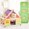 Marionette Wooden Toys Poppenhuis Houten Poppenhuis incl. Productafbeelding-voorbeeld 2