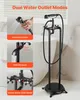 Robinet de baignoire VEVOR avec pieds en forme de pattes de Voir les images du produit 4