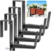 4er Set Blumenkasten Halterung verstellbar, für Balkon Produktbild-Vorschau 1