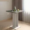 Esstisch Vicco Repose Weiß/Anthrazit 65 x 65 cm, Model Produktbild-Vorschau 4