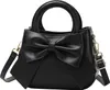 Crossbody Bag Damen, mit Top Carry Handle und Cute Bow Knot Produktbild-Vorschau 1