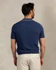 Dunkelblau V-Ausschnitt Poloshirt New Zealand Kragen Produktbild-Vorschau 4
