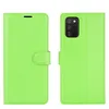 A product shot of a green phone case, shown from the front and back. Produktbild-Vorschau