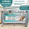 KIDIZ® Babybett Reisebett Kinderreisebett Faltbar mit Produktbild-Vorschau 3
