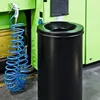 DURABLE Corbeille anti-feu SAFE 60L ronde, Noir, 330701 Voir les images du produit 4