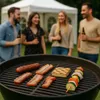 Żeliwny ruszt grillowy okrągły Ø 45 cm, solidny ruszt Podgląd zdjęcia produktu 8