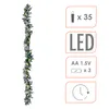 LED Tannengirlande mit Schnee und Glitzer warm weiß Produktbild-Vorschau 2