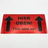 50 Hinweisetiketten "Hier oben - this side up" Produktbild-Vorschau 1