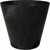 Artstone Blumentopf Claire - schwarz - 43x39 cm - mit Produktbild-Vorschau 1