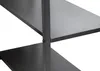 CLP Schreibtisch Ocala mit Regalfächern schwarz/braun Produktbild-Vorschau 6