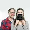 Mr. & Mrs. Panda Grußkarte Meine Freunde reden übers... - Produktbild-Vorschau 4