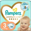 Pampers, Premium Care, Windeln, 3 6-10kg, 60 Stück Produktbild-Vorschau 3