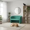 Geronimo | Sofa 2-osobowa - Turkusowy - 123x79x69 cm W/H/D Podgląd zdjęcia produktu 4