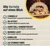 Monzana Schwibbogen Weihnachten Batteriebetrieben Timer Produktbild-Vorschau 9