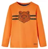 vidaXL Kinder-Langarmshirt Dunkelorange 116 Produktbild-Vorschau 7