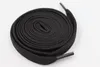 Schwarze Flache Schnürsenkel – 10mm Breite, 100cm Länge | Produktbild-Vorschau 2