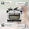 Leopet® Hundebox - Faltbar, S/M/L/XL/XXL/XXXL, Stoff, mit Produktbild-Vorschau 7