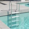 YRHome Poolleiter 3 Stufen 132cm Höhe, Edelstahlrahmen & Produktbild-Vorschau 1