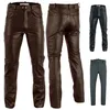 Herren Lederhose lederjeans bikerjeans jeans hose echtleder Produktbild-Vorschau 3