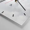 Wanduhr - Quadrat - Glasuhr - Freiheit Käfig Vögel - Produktbild-Vorschau 5