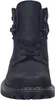 A front view of a black leather boot. Produktbild-Vorschau