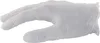 A single white disposable glove is shown against a white background. Náhled obrázku produktu