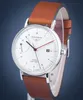 Bauhaus Herrenuhr Classic – Quarz, 41 mm, Lederband Braun Produktbild-Vorschau 4
