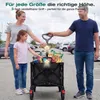 Sekey Składany wózek ręczny 150 kg z hamulcami, składany Podgląd zdjęcia produktu 6