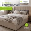 Juskys Polsterbett Savona 120x200 cm - Bett mit Stauraum, Produktbild-Vorschau 7