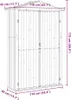 vidaXL Záhradný prístrešok antracit 116x45x175 cm Náhľad obrázku produktu 8