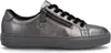 A single silver sneaker with black laces and a zipper detail is shown against a white background. Náhled obrázku produktu