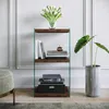 Skye Decor, R300- R300NOS, Nussbaumfarbe, Bücherregale, Produktbild-Vorschau 2