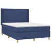 The Living Store Boxspringbett mit Matratze & LED Blau Produktbild-Vorschau 5