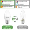 LUMILED B35 E27 LED Lampe 6 Stück Set 5W (ersetzt 50W) 470 Produktbild-Vorschau 5