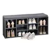 Armadietto porta scarpe KESPER® con cuscino, grigio, per 10 Anteprima dell’immagine prodotto 13