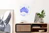 MuchoWow® - Wand Bild - Wohnzimmer - Runde Bilder - Produktbild-Vorschau 2