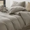 Double Gauze Bettwäsche 155x220 cm Taupe mit einem Produktbild-Vorschau 4