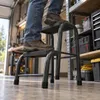 Taburete plegable KADAX "Strom", estructura de aluminio con Vista previa de la imagen del producto 2