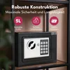 LEBENLANG 5L Safe Tresor für Zuhause - Inkl. Feuerfester Produktbild-Vorschau 4